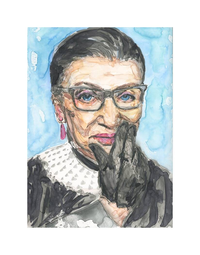 RBG- Justice Ruth Bader Ginsburg/ Ruth Bader Ginsburg/ Supreme Court/ ACLU/ Justice/ I Dissent