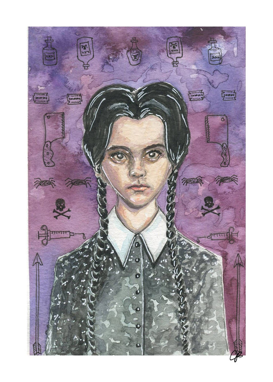 Wednesday Addams 5x7"